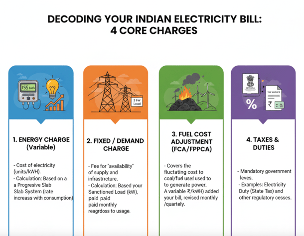 Decoding Your Electricity Bill: An Indian Consumer's Guide